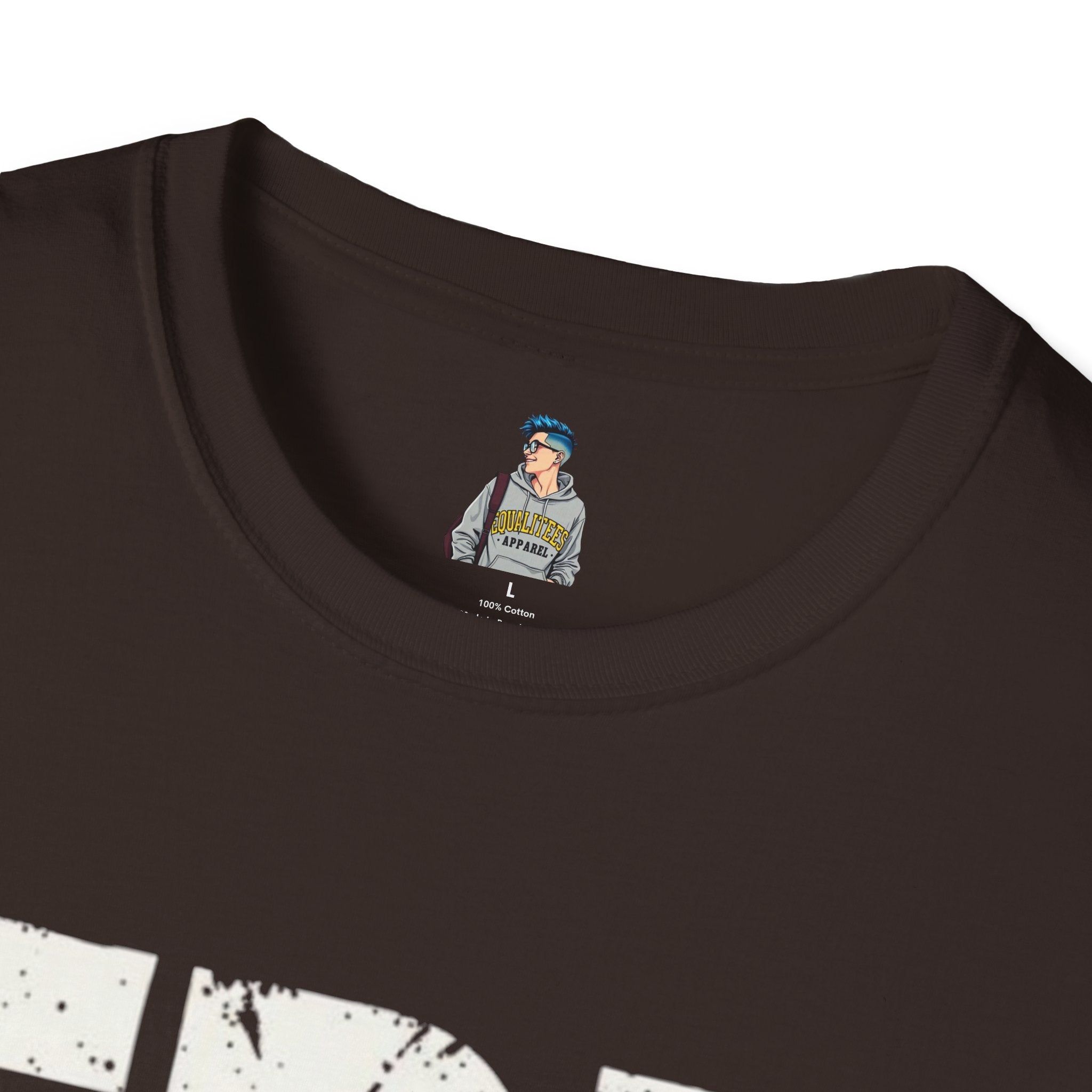 FDT Distressed Graphic T‑Shirt — Bold Statement Tee