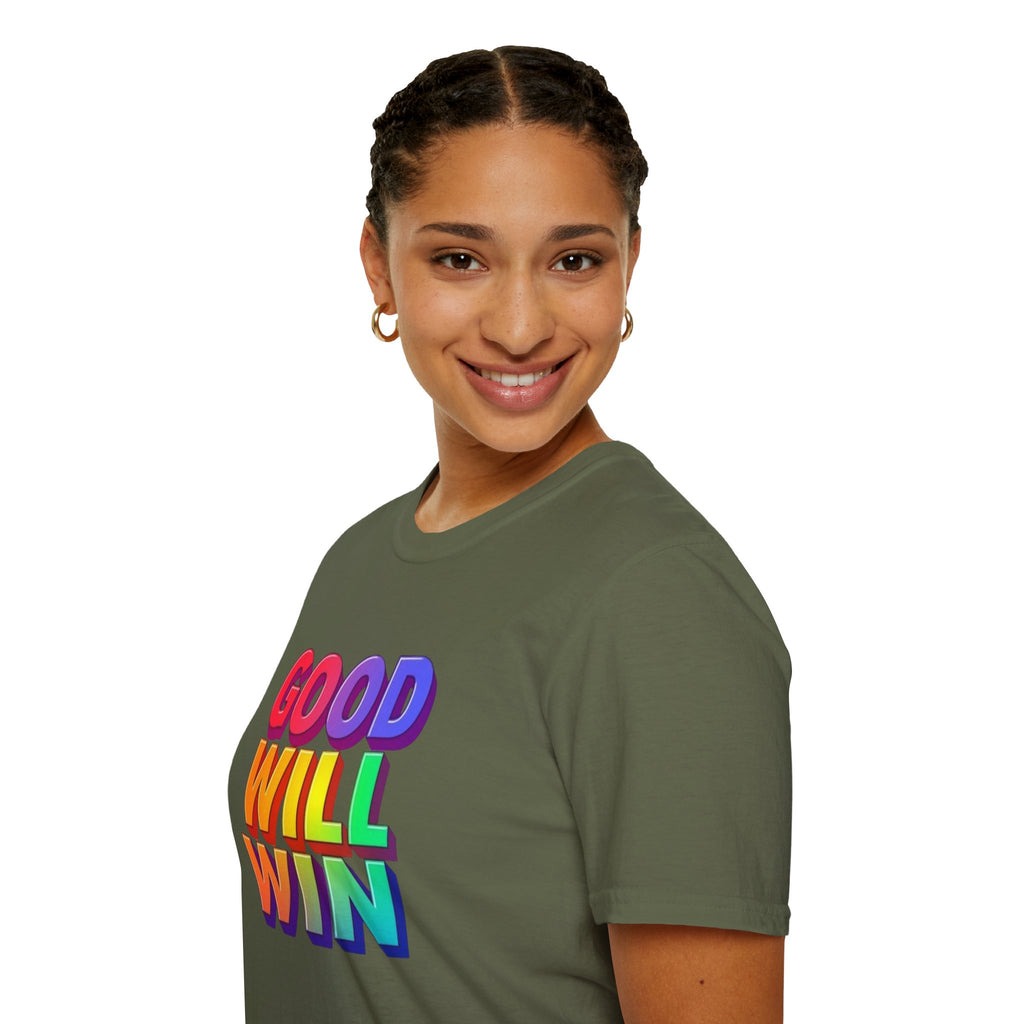 Rainbow Good Will Win T-shirt