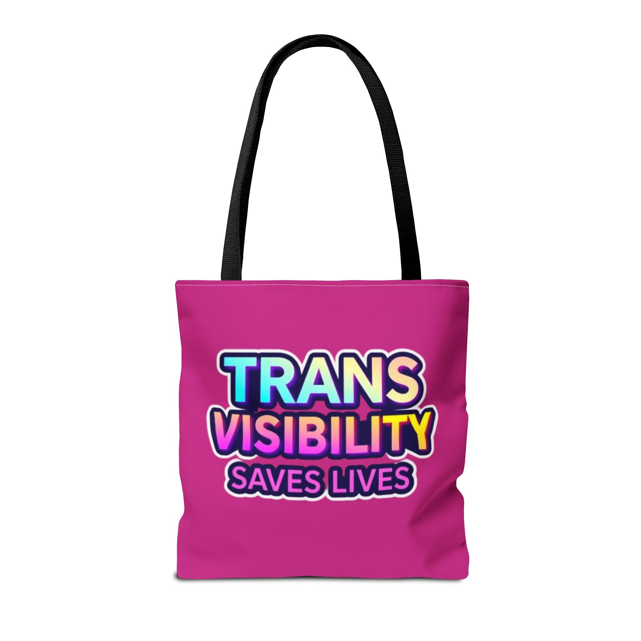 Trans Visibility Saves Lives Tote Bag
