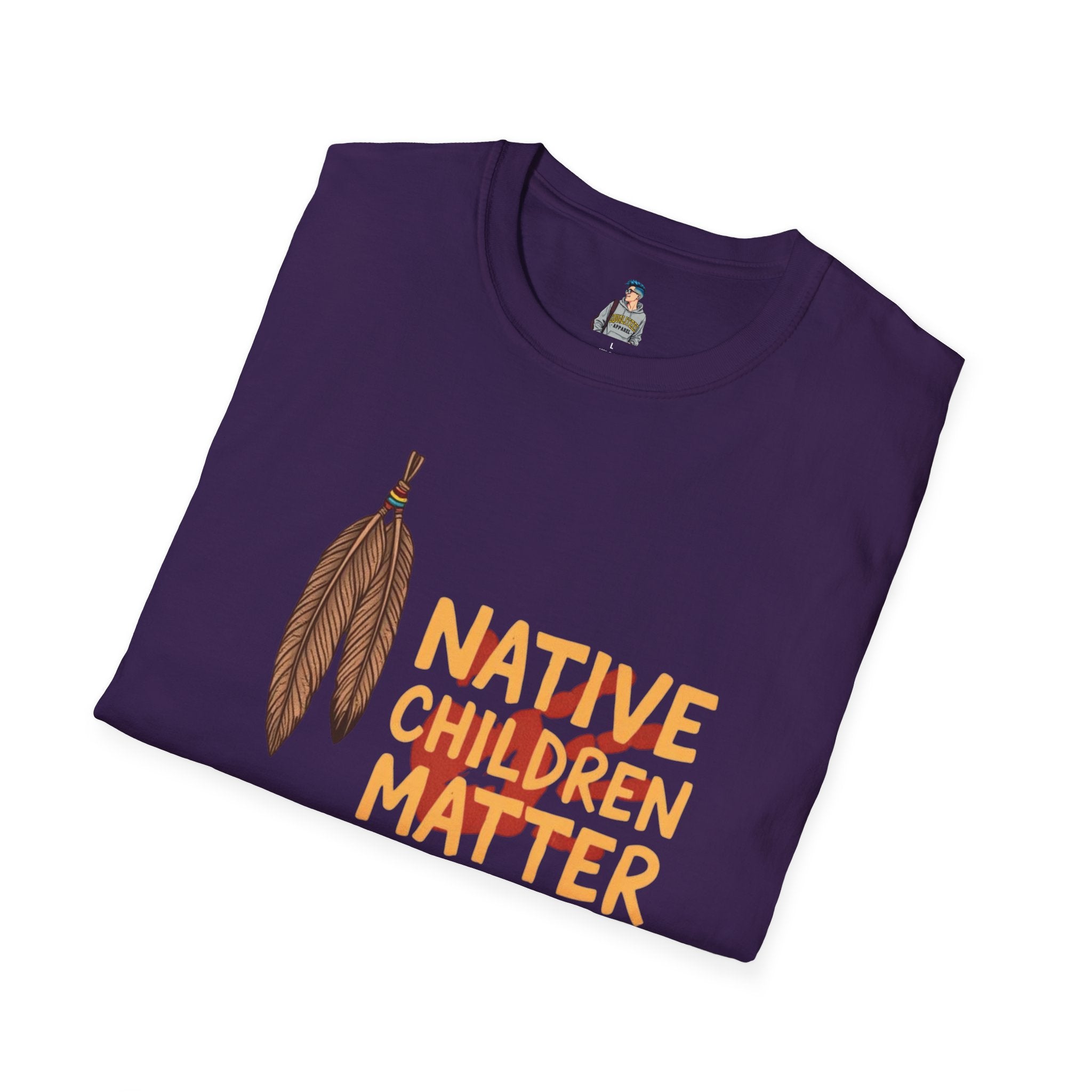 Unisex Softstyle T-Shirt - Native Children Matter