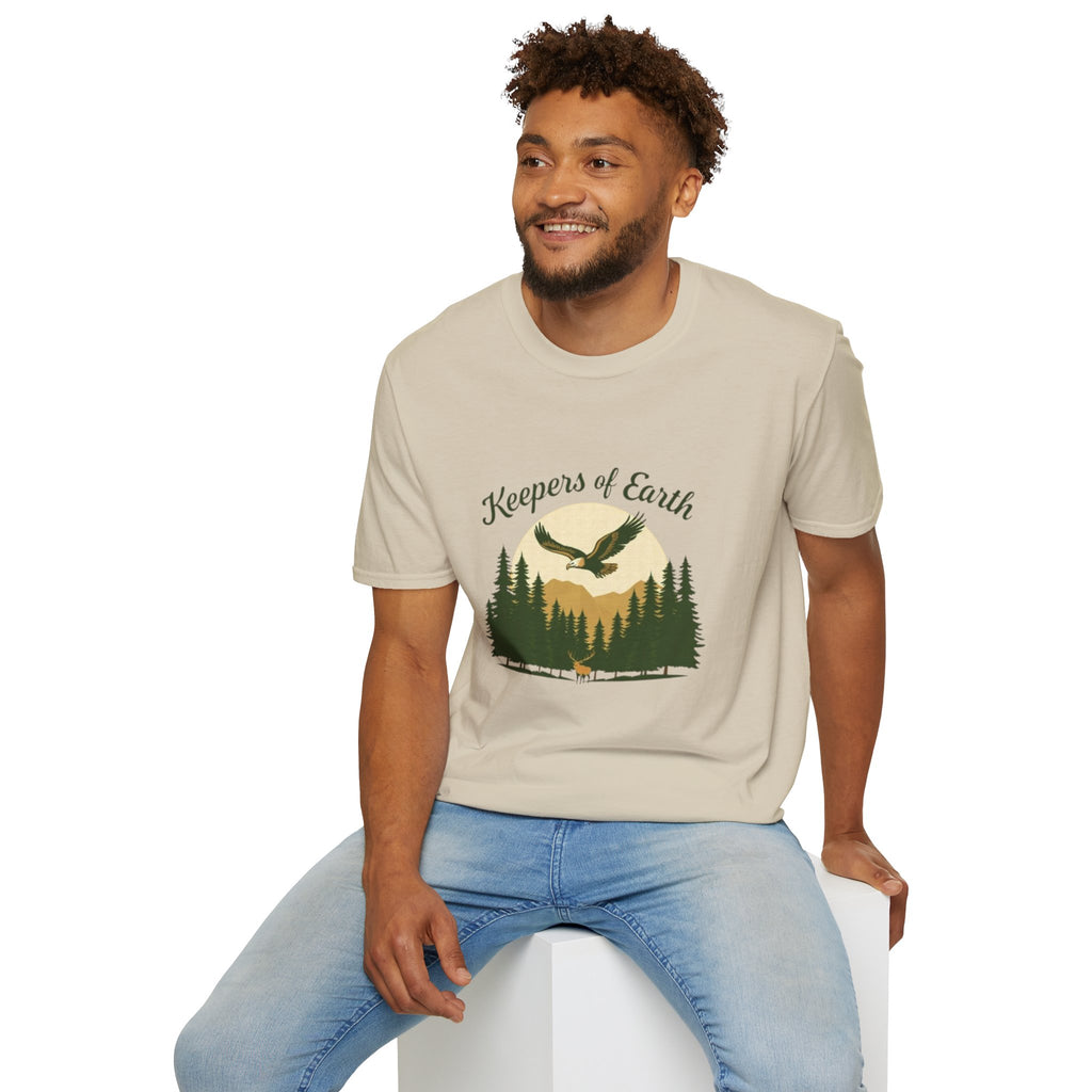 Keepers of the Earth Eagle and Elk T-shirt