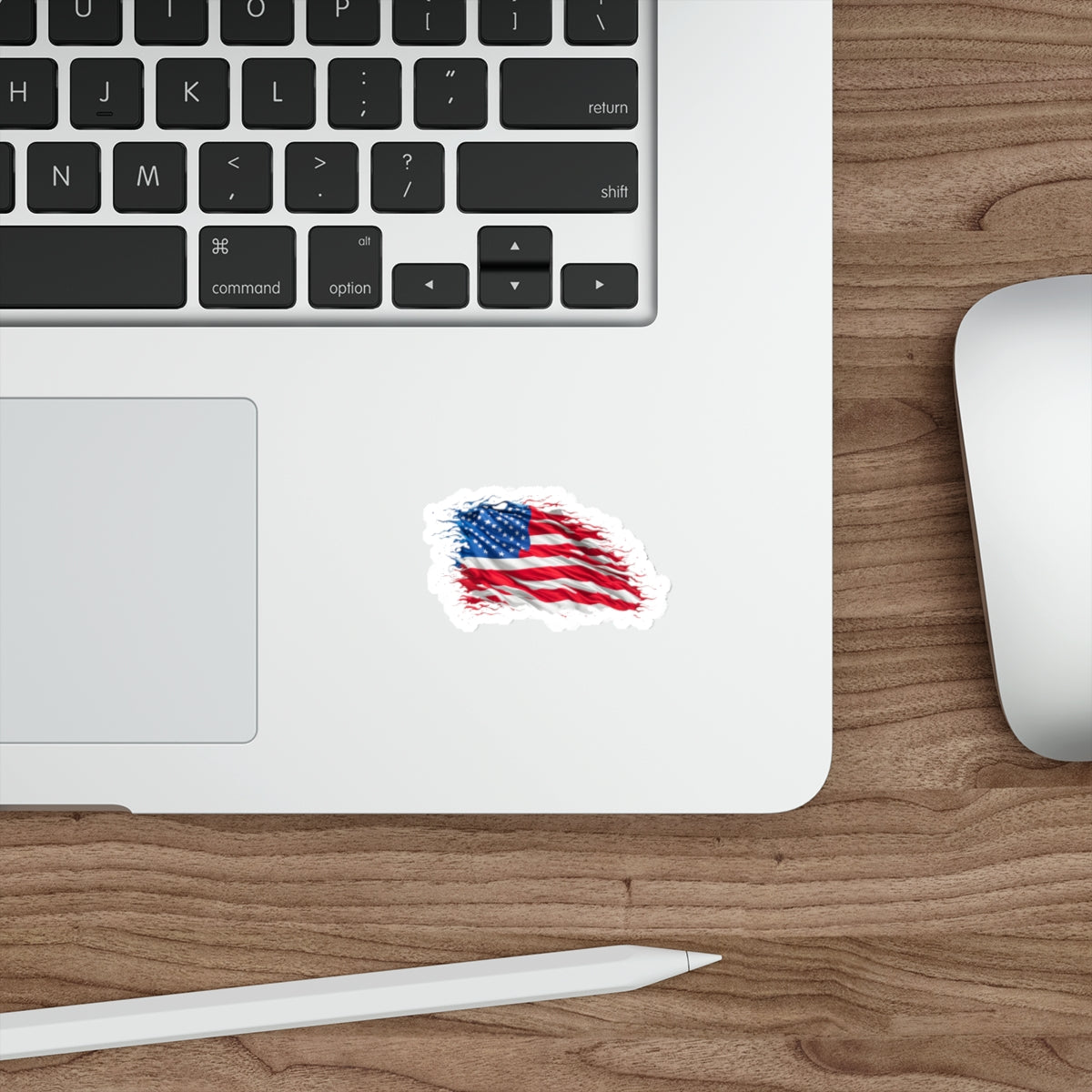 Die-Cut Stickers - American Flag Art