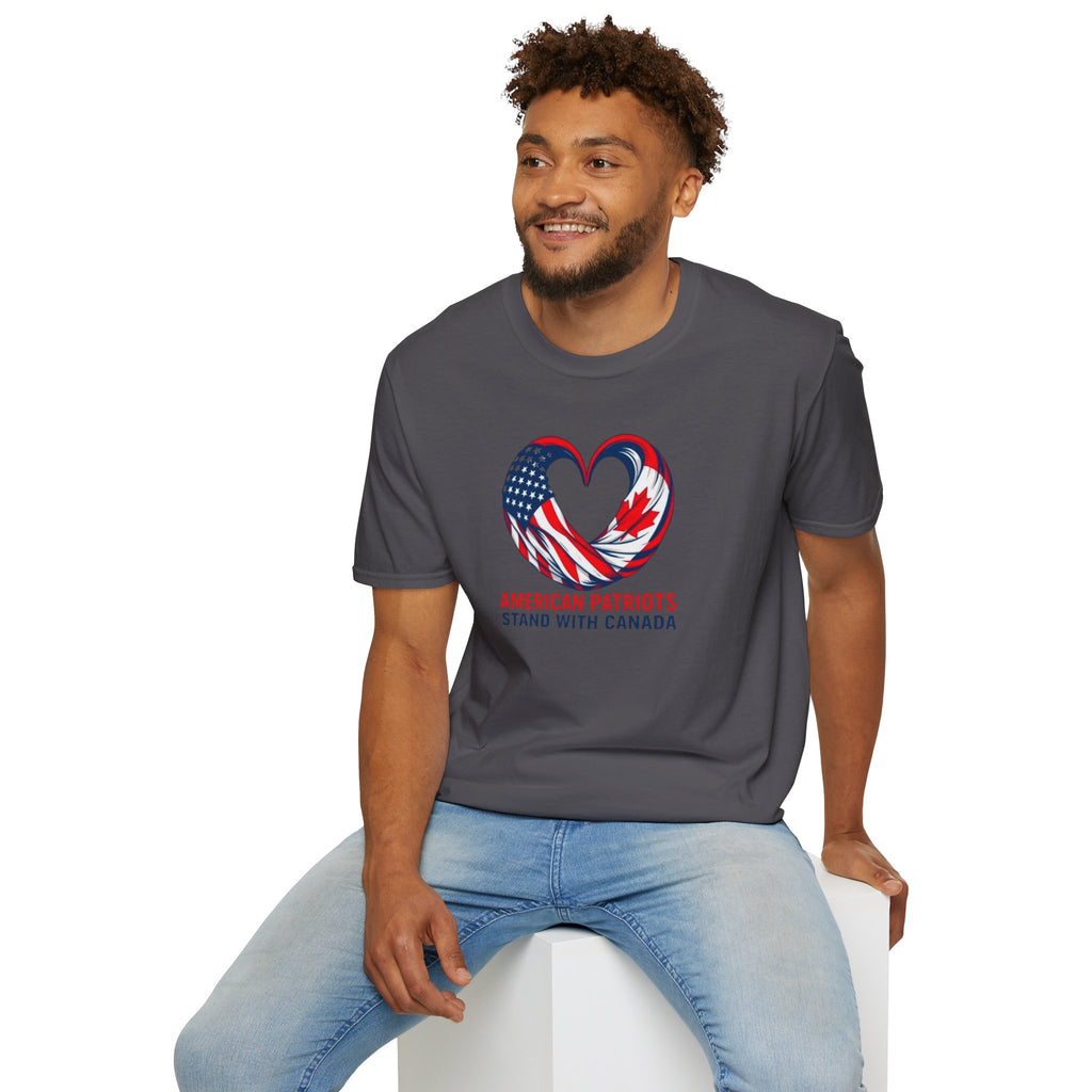 American Patriots Stand with Canada T-shirt