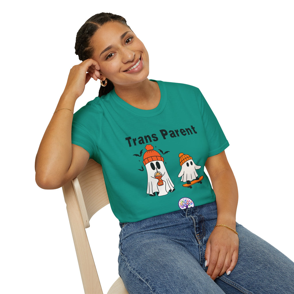 Trans Parent 7 Halloween Pride Tree Las Vegas T-Shirt