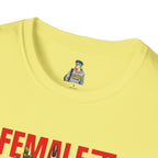 Fierce Female Unisex T-Shirt - Softstyle Floral Graphic Tee