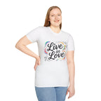 Live in Love Inspirational T-Shirt