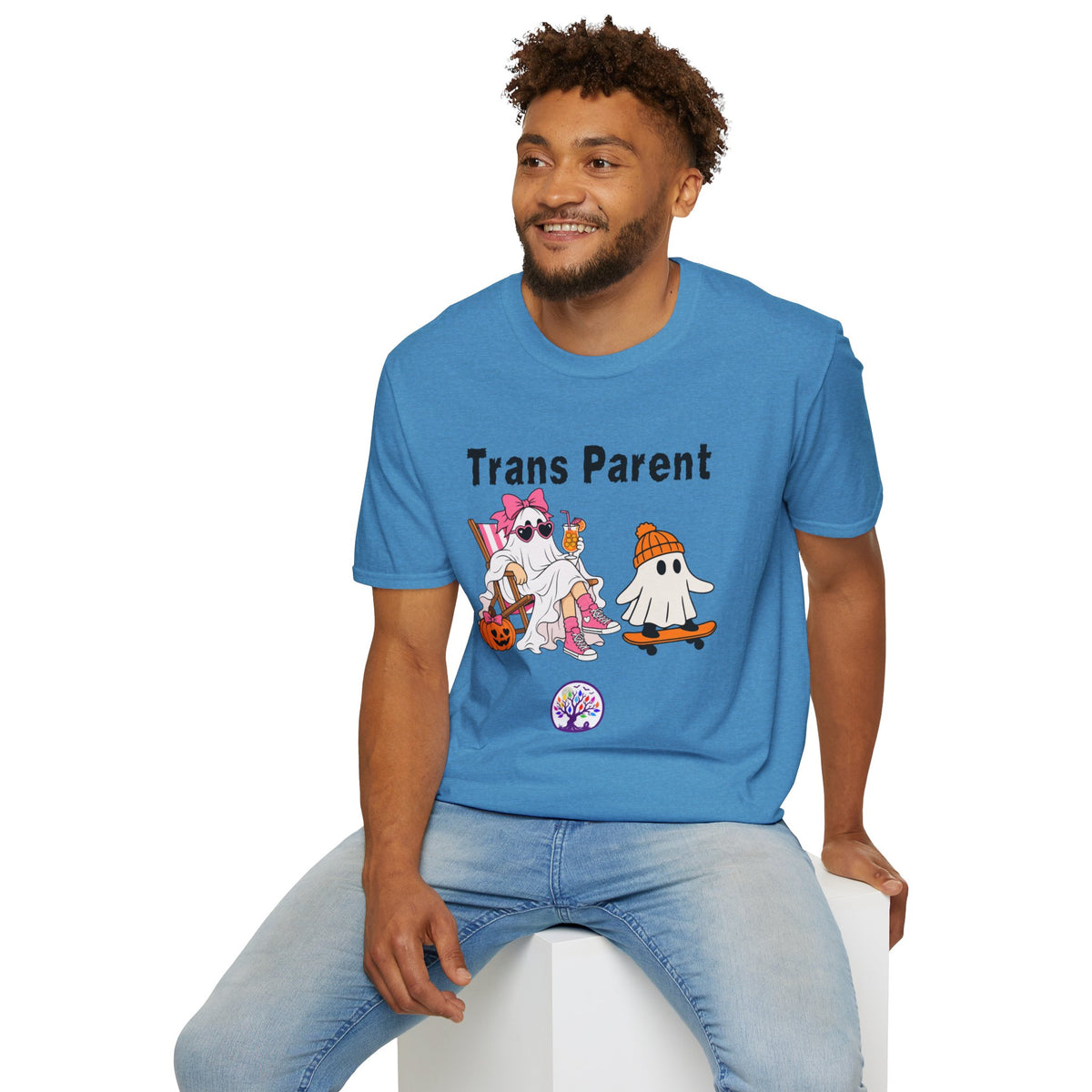 Trans Parent 3 Halloween Pride Tree Las Vegas T-Shirt