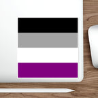 Die-Cut Stickers - Asexual Pride Flag