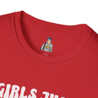 Girls Just Wanna Have Fundamental Human Rights Unisex Softstyle T-Shirt - EqualiTees.Me
