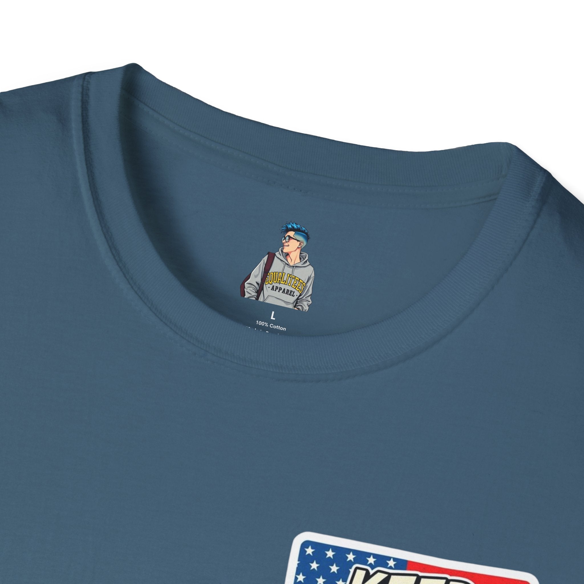 Keep Immigrants Deport Fascists Unisex Softstyle T-Shirt