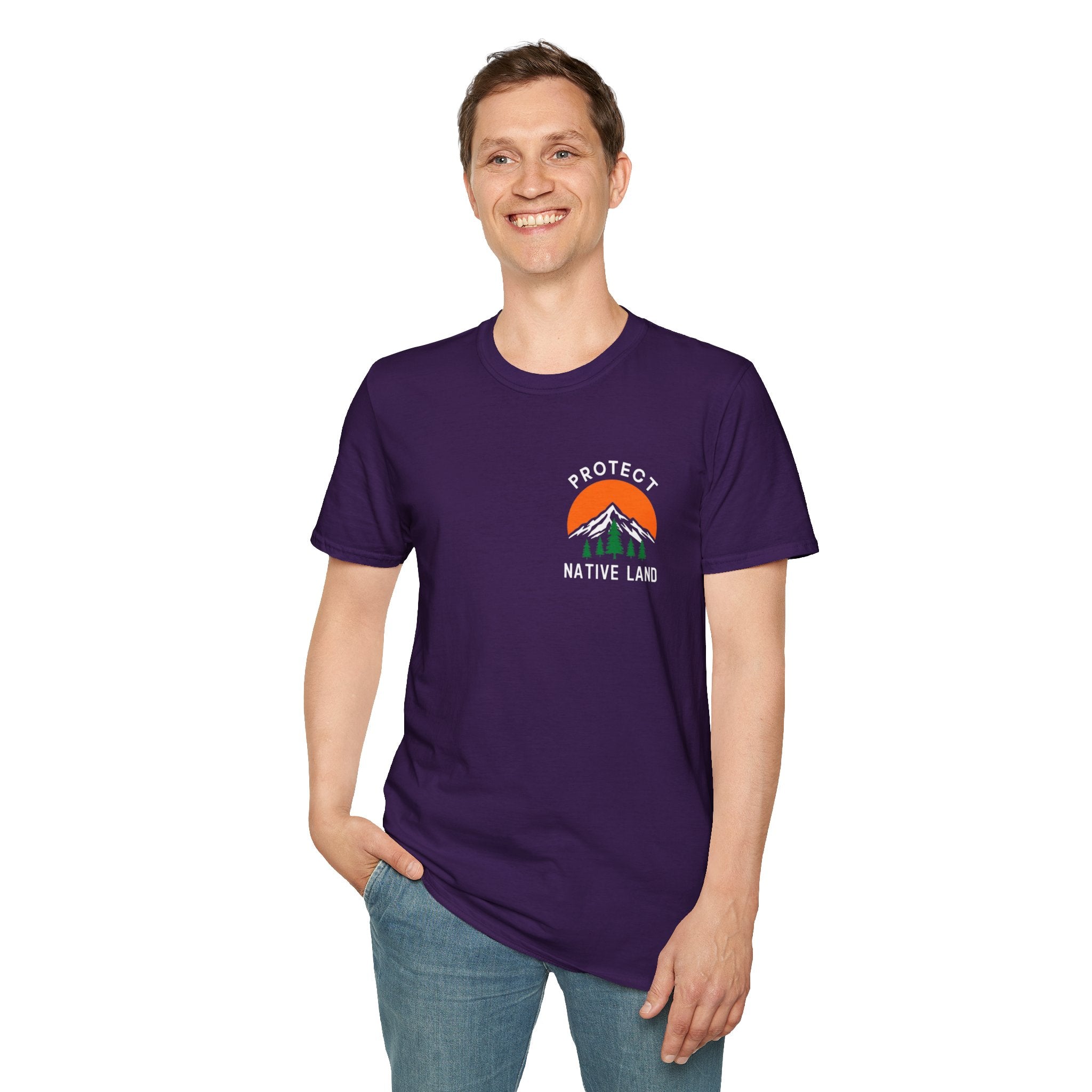 Protect Native Land Softstyle Unisex T-shirt