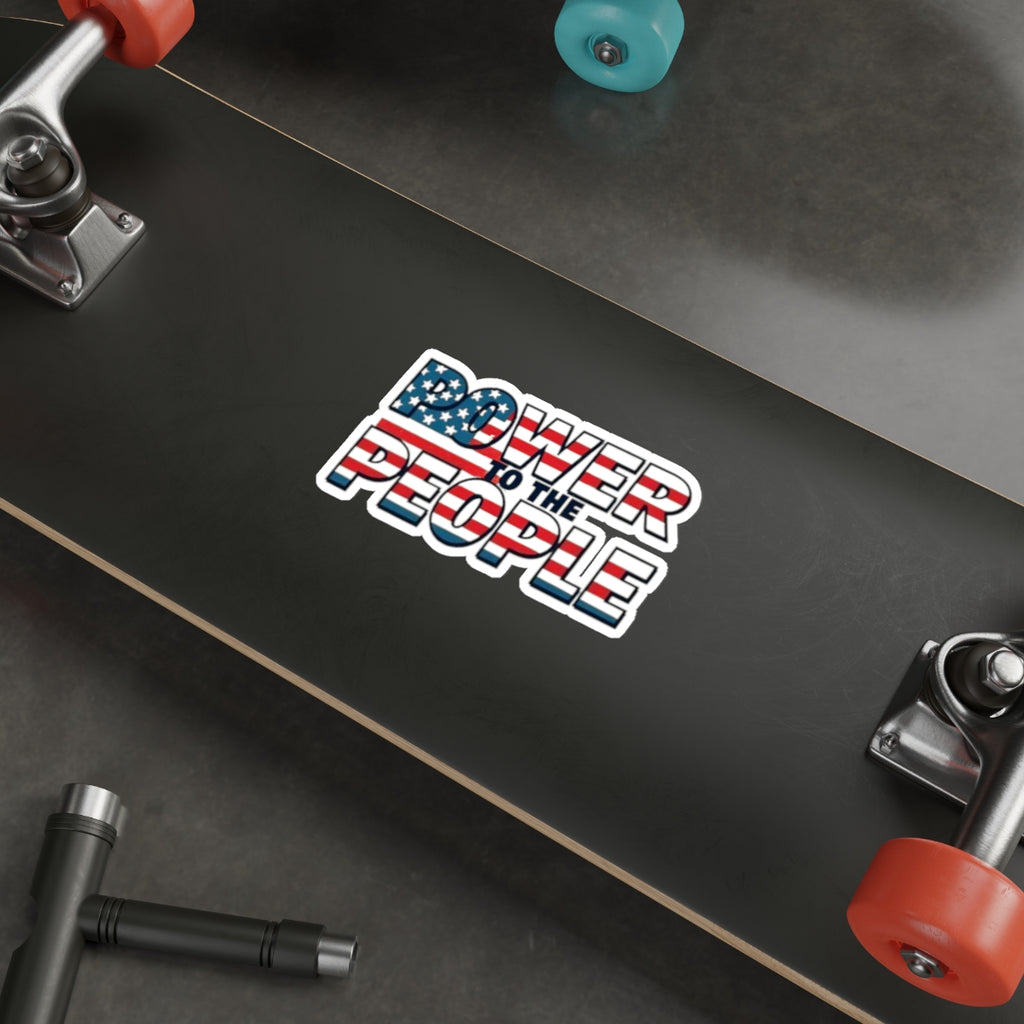 Die-Cut Stickers -  Power to the People Flag Theme