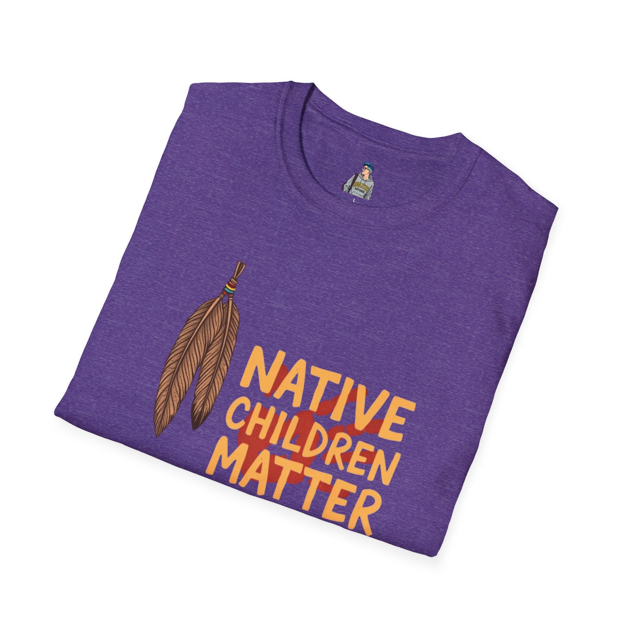Unisex Softstyle T-Shirt - Native Children Matter