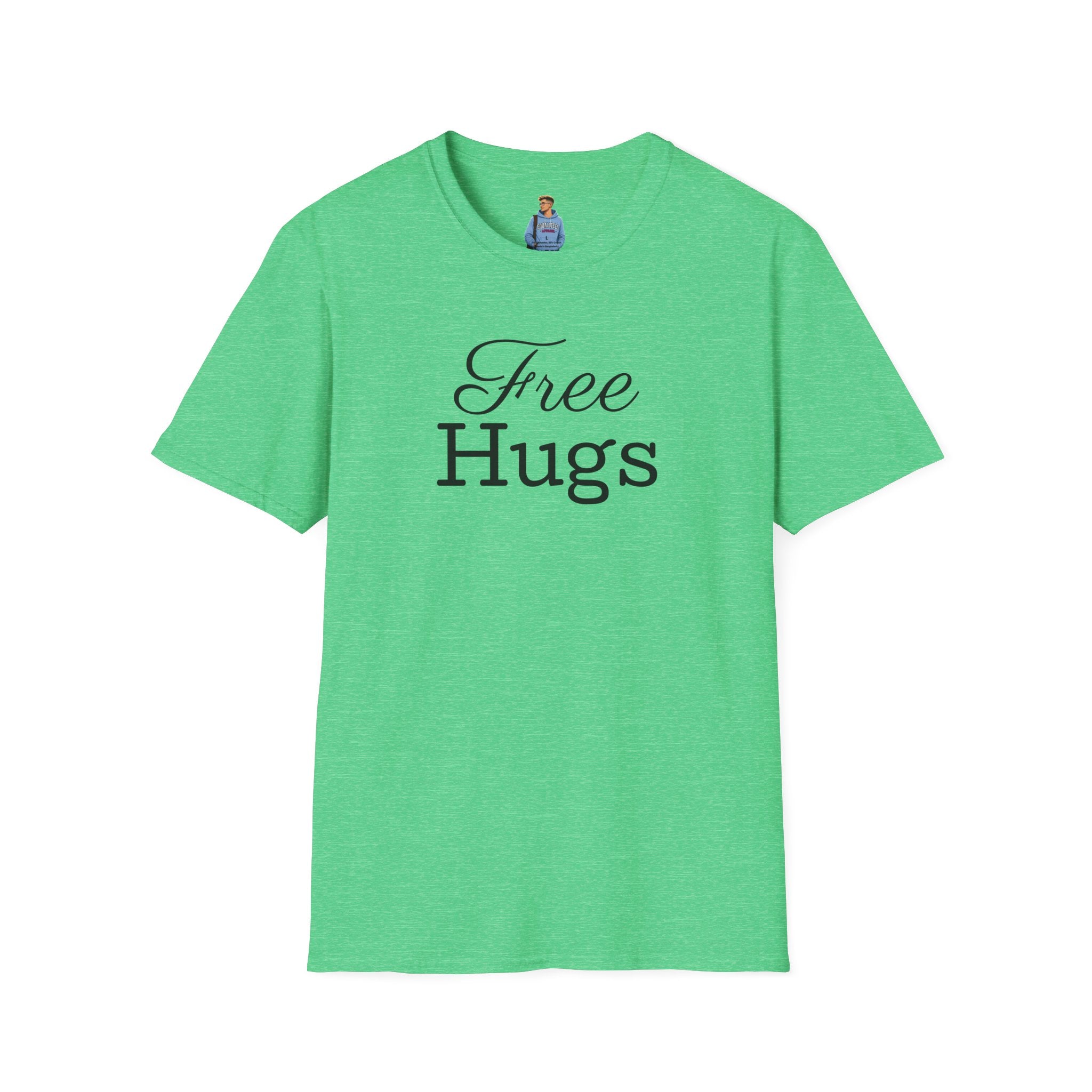 Emotional Support Human Unisex Softstyle T-Shirt