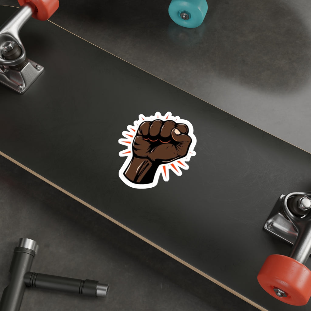 Die-Cut Stickers -  Proud Black Solidarity Fist