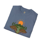 Mountain Scene Unisex Softstyle T-shirt