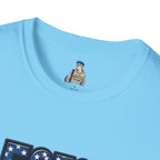 Patriotic Unisex T-Shirt - 50501 We The People Rise - American Flag Design