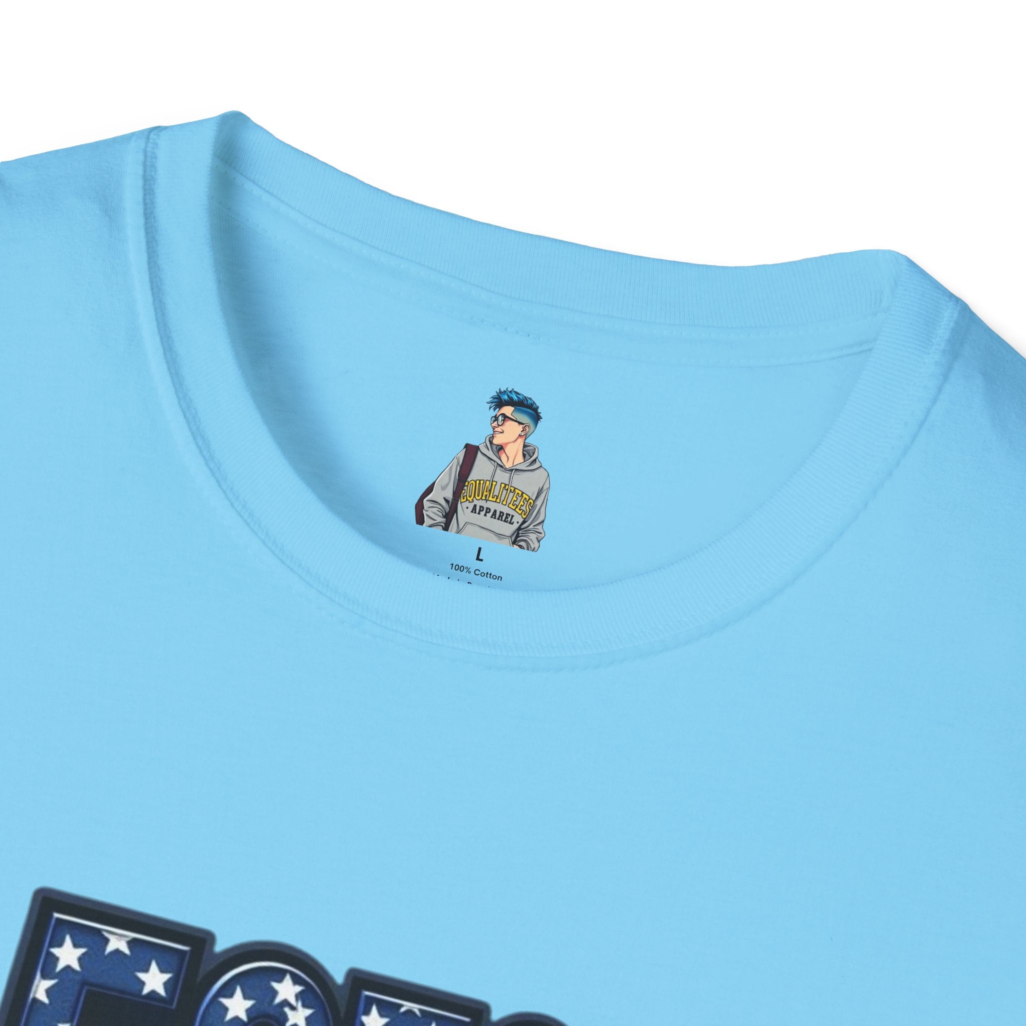 Patriotic Unisex T-Shirt - 50501 We The People Rise - American Flag Design