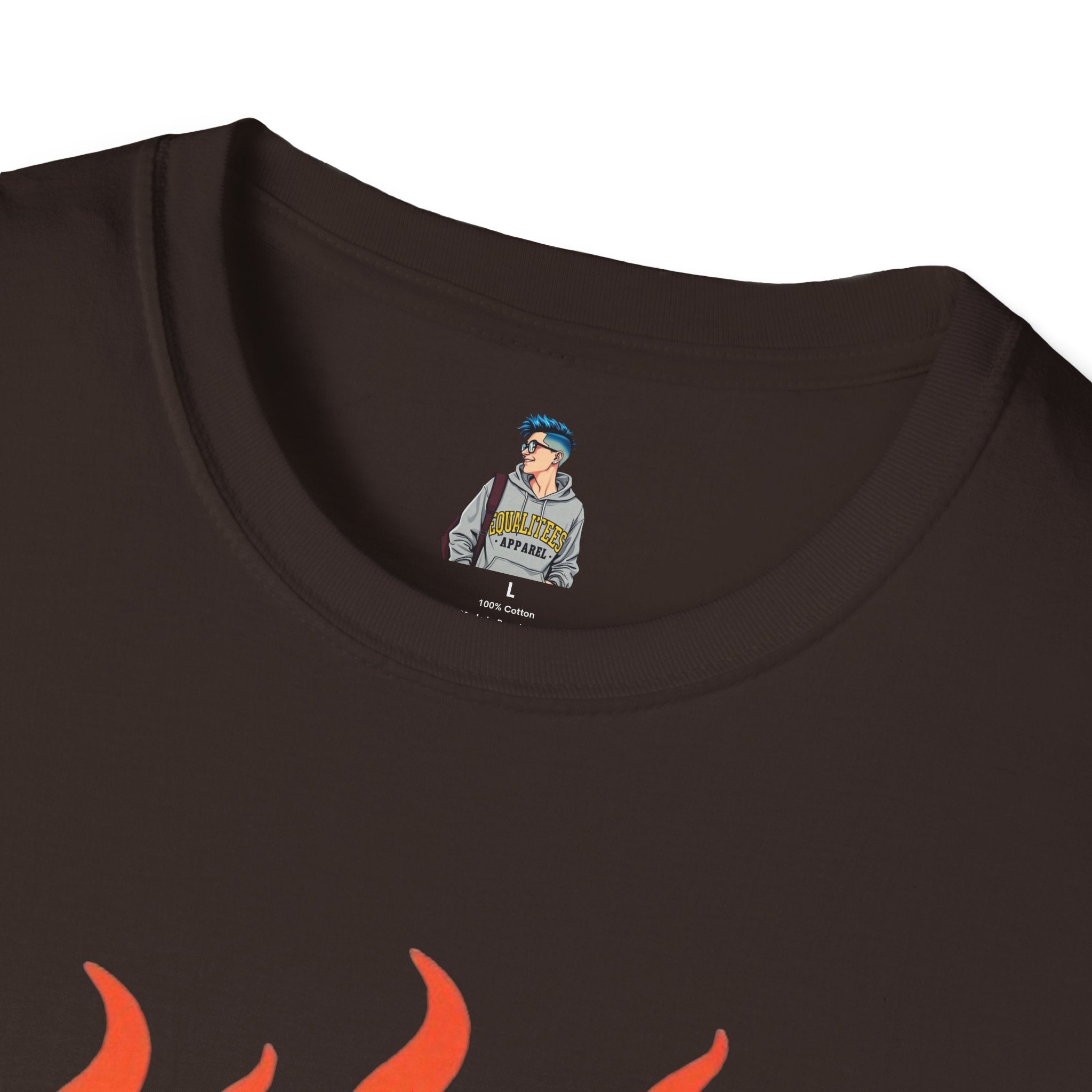 #HOT T-Shirt – Trendy Hashtag Fire Design