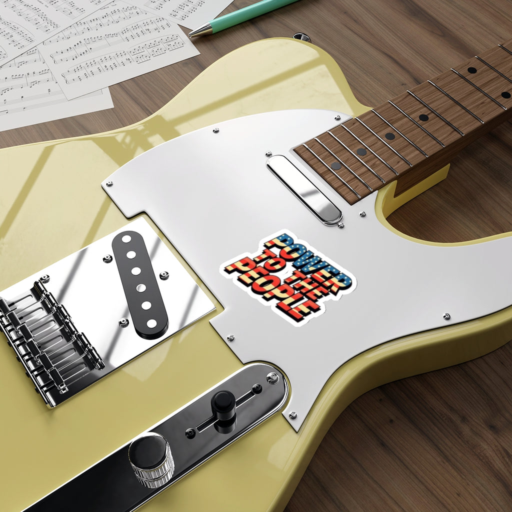 Die-Cut Stickers -  Power to the People