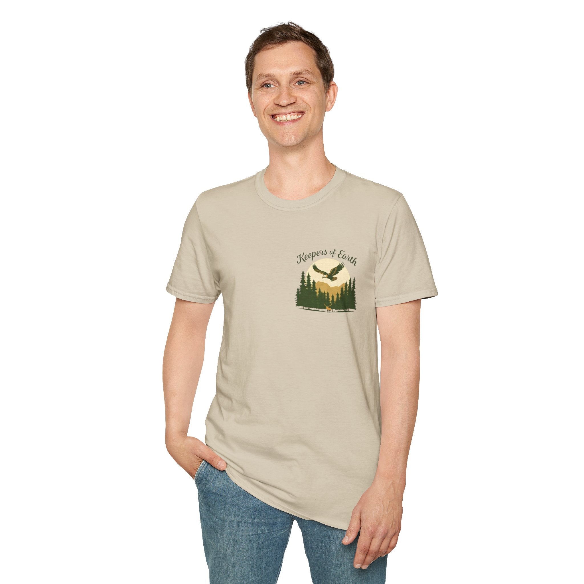 Keepers of the Earth Eagle and Elk T-shirt