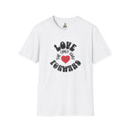 Love is the Only Way Forward Unisex Softstyle T-Shirt - Positive Vibes for Everyday Wear