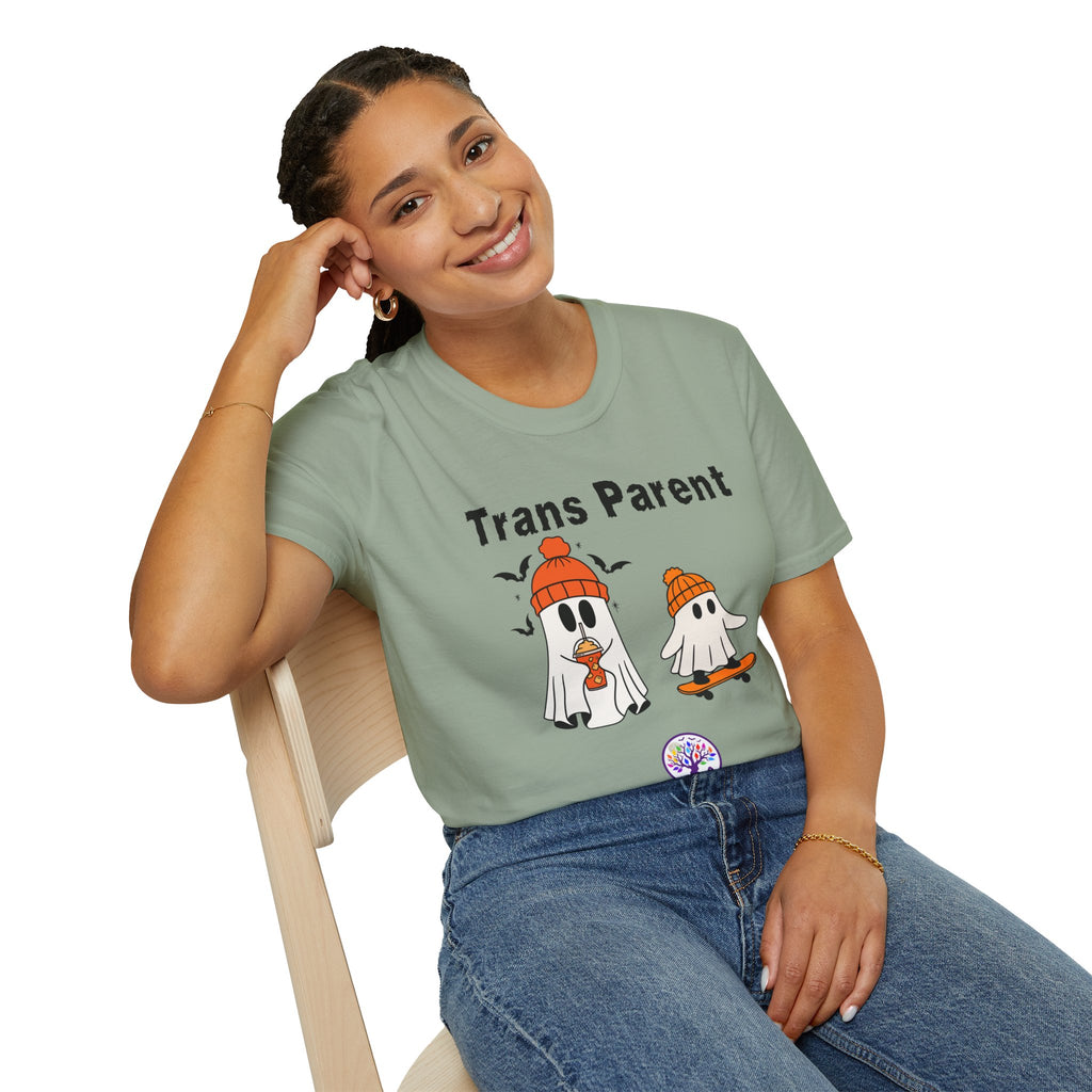 Trans Parent 7 Halloween Pride Tree Las Vegas T-Shirt