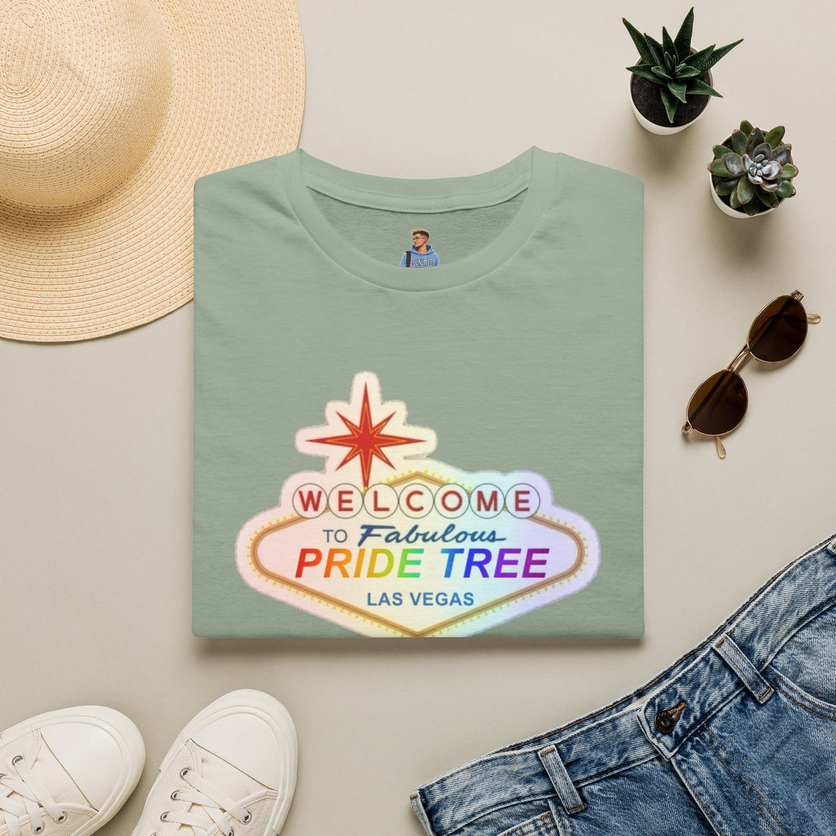 Welcome to Fabulous Pride Tree Las Vegas T-Shirt