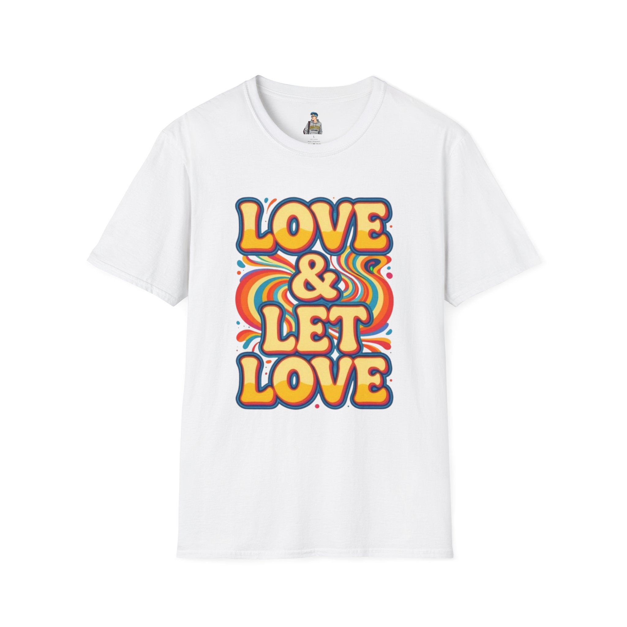 Love & Let Love Retro T-Shirt