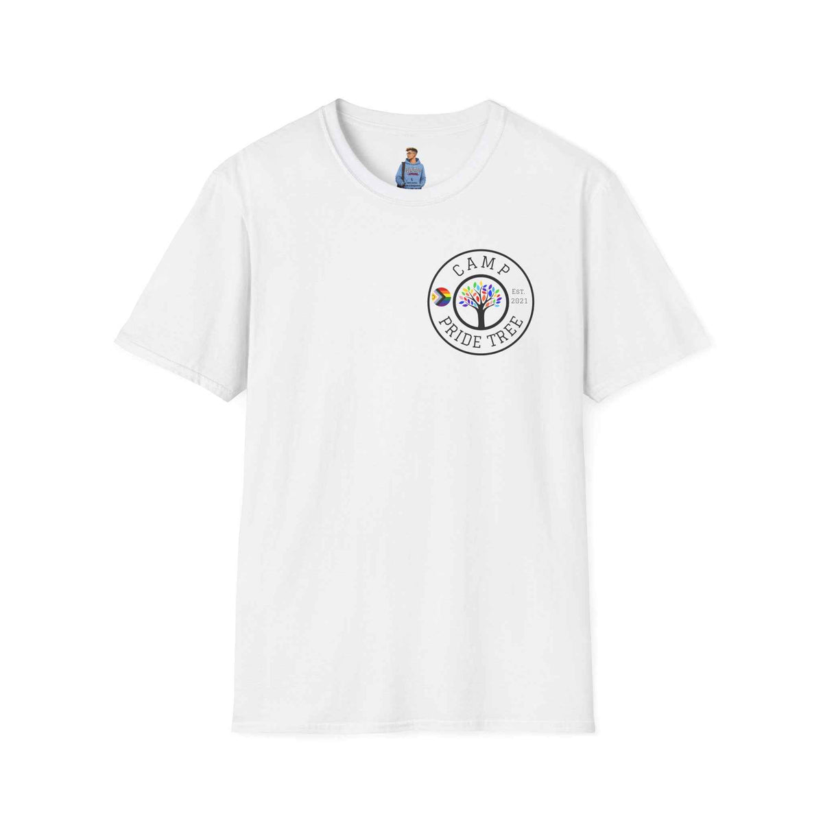 Camp Pride Tree T-Shirt — Logo Tee