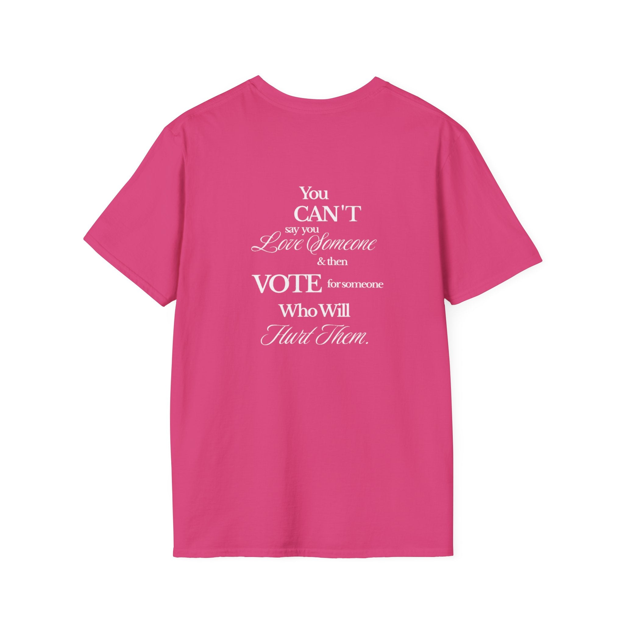 Vote with Your Heart Unisex Softstyle T-Shirt