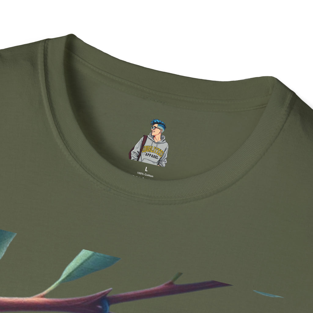 Trans Caterpillar to Butterfly Graphic T-Shirt