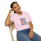 Queer People Belong Everywhere t-shirt