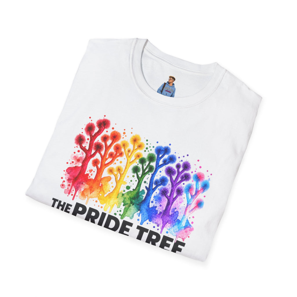 Pride Tree Las Vegas T-Shirt - Black Text