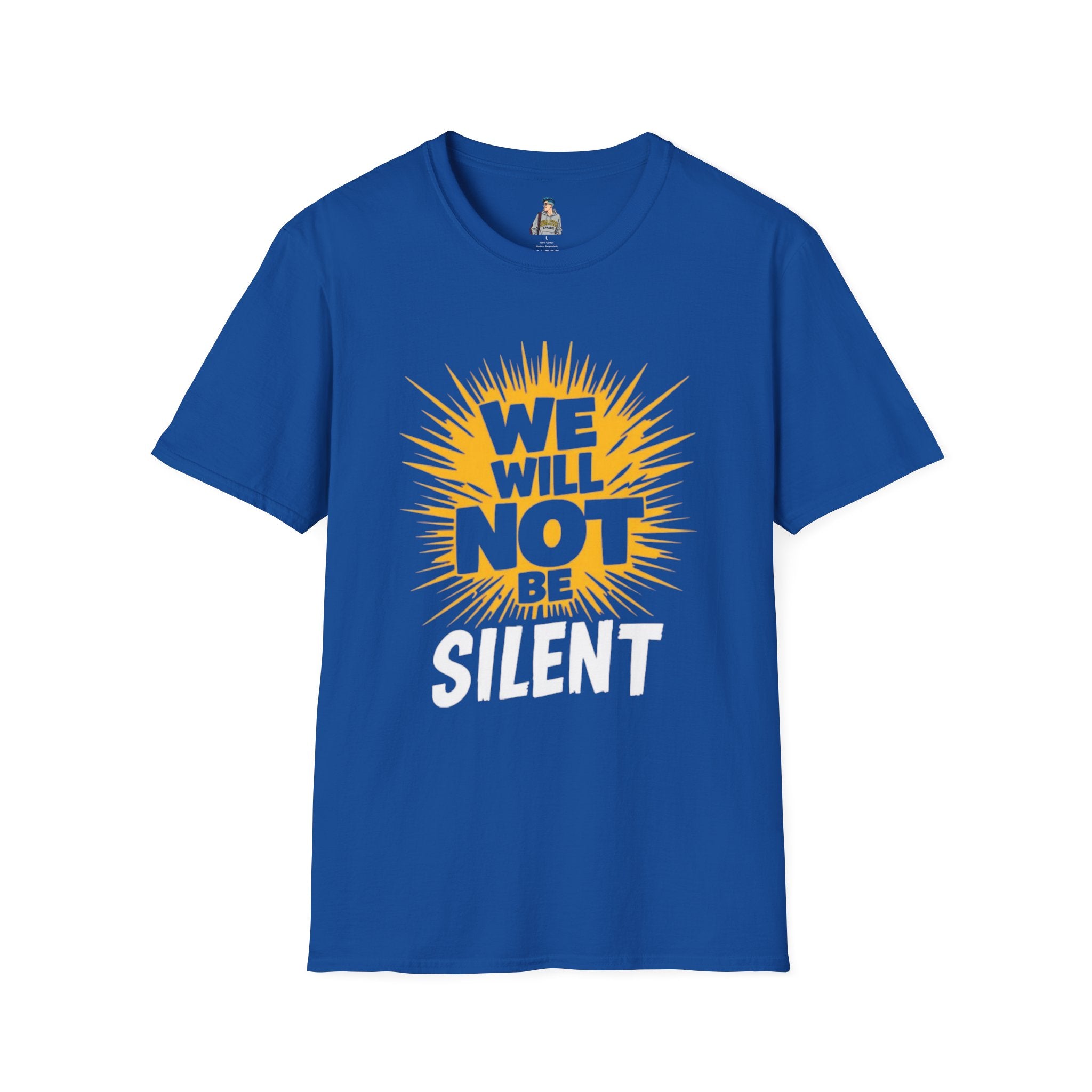 Empowerment Graphic Tee - We Will Not Be Silent | Unisex Softstyle T-Shirt