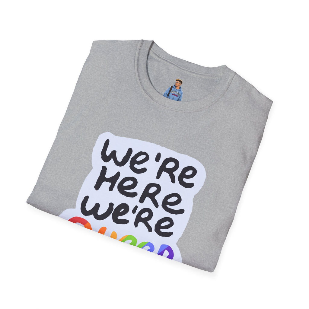 We’re Here We’re Queer Pride Tree Las Vegas T-Shirt
