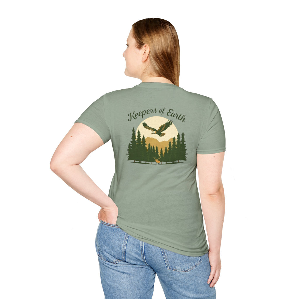 Keepers of the Earth Eagle and Elk T-shirt