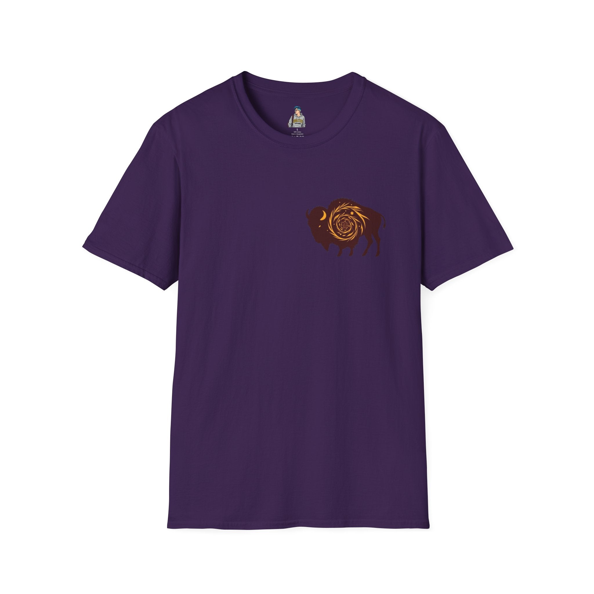 Buffalo Spiral Design T-Shirt