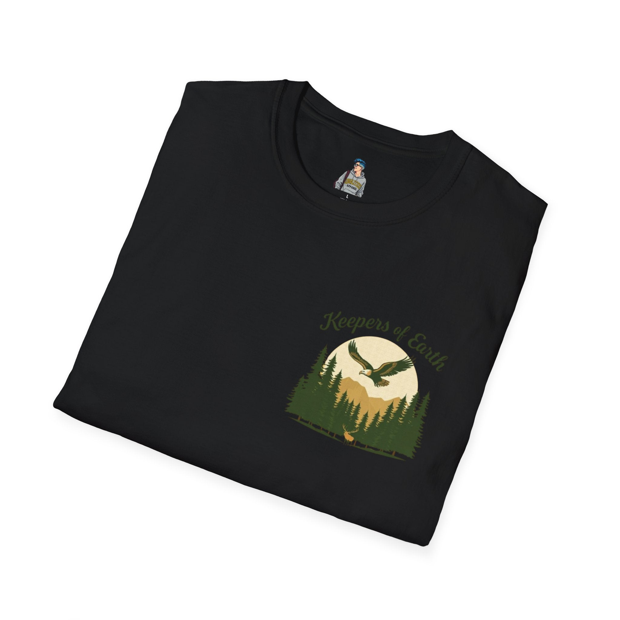 Keepers of the Earth Eagle and Elk T-shirt