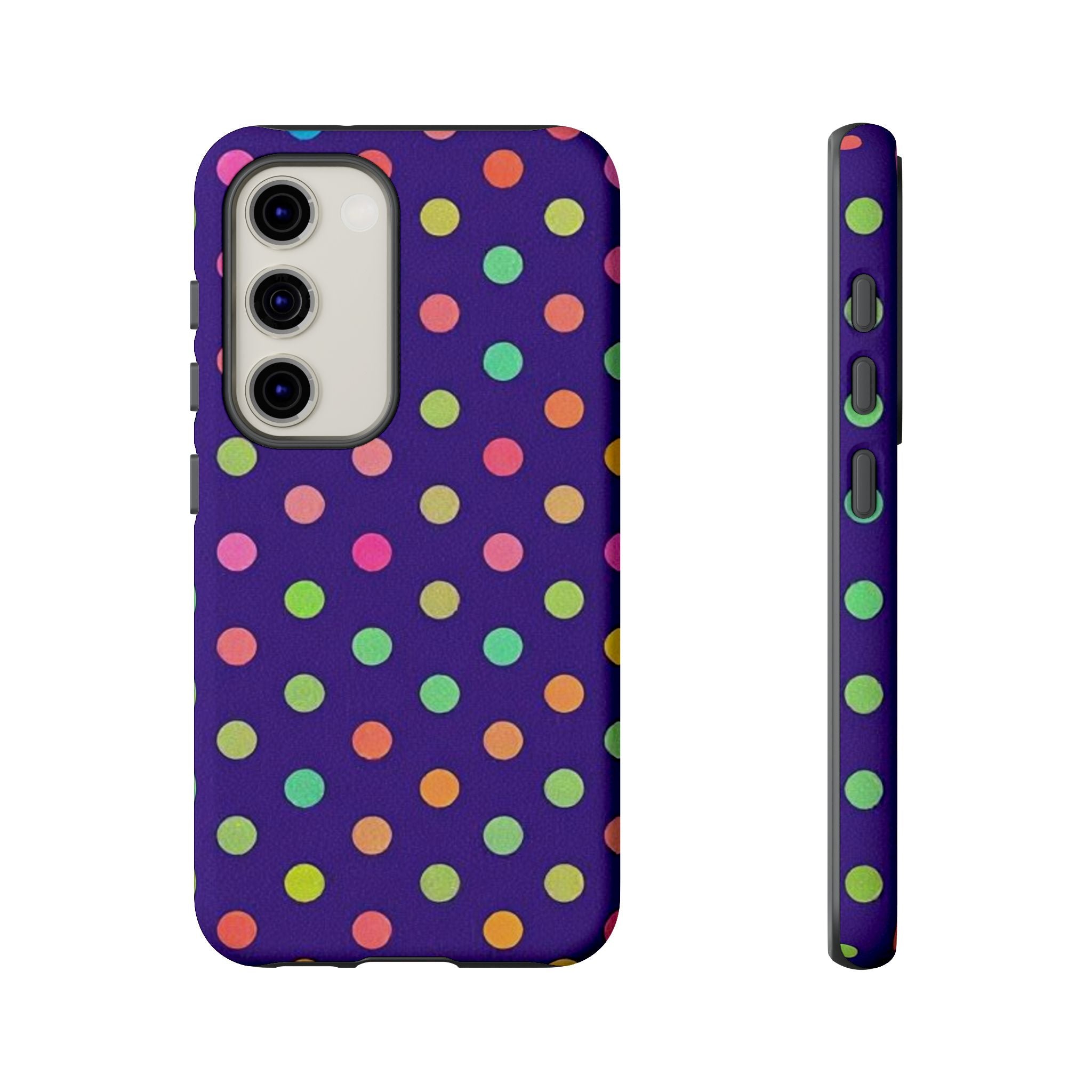 Colorful Polka-Dot Tough Case for Android