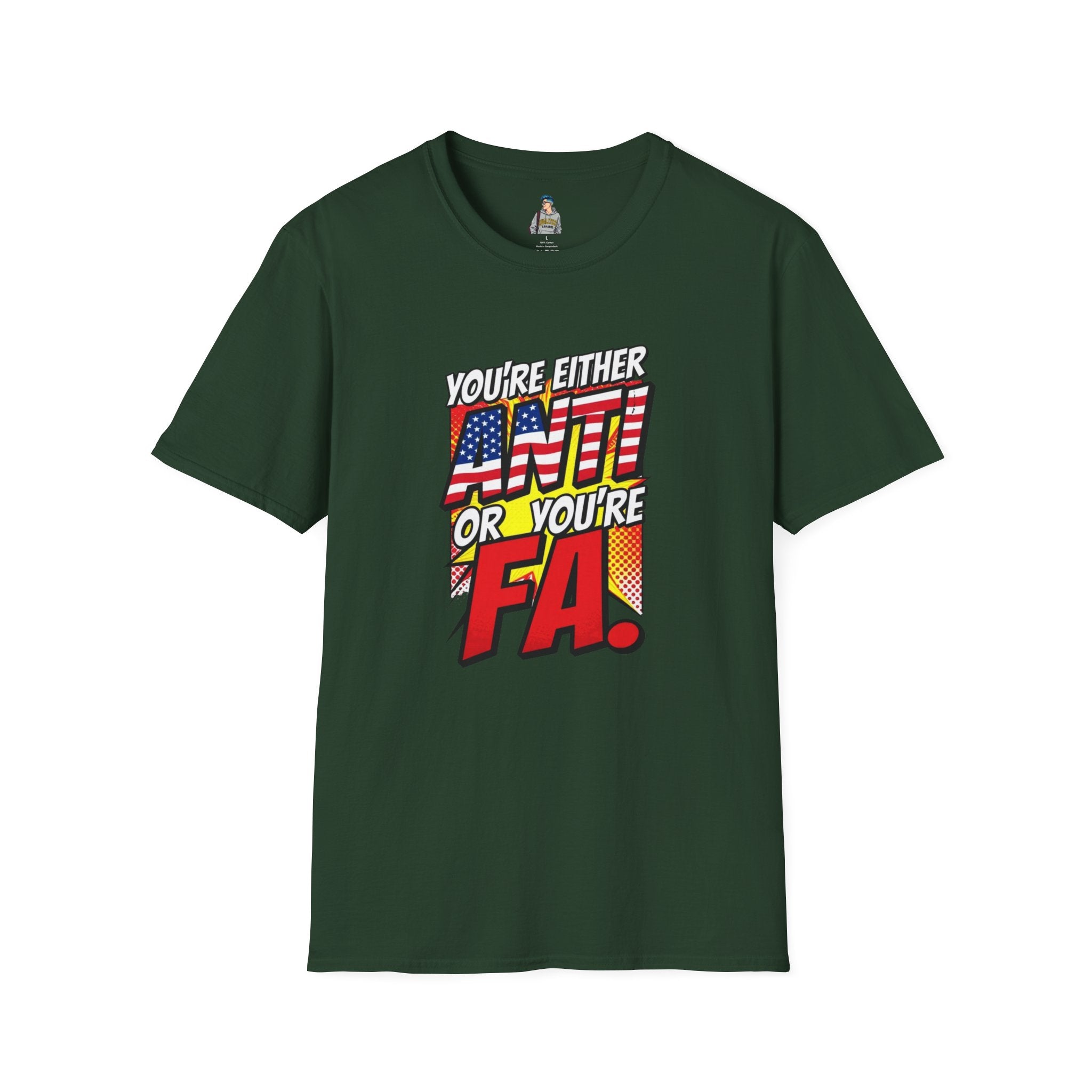 Antifascist Political Statement T-Shirt