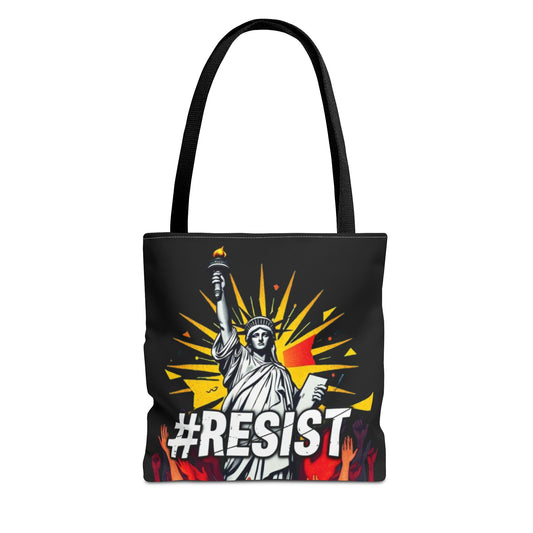 #RESIST With Lady Liberty Tote Bag