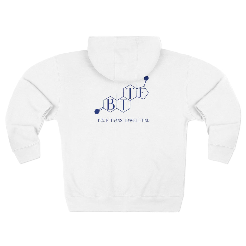 BTTF - Black Trans Travel Fund Unisex Zip-Up Hoodie