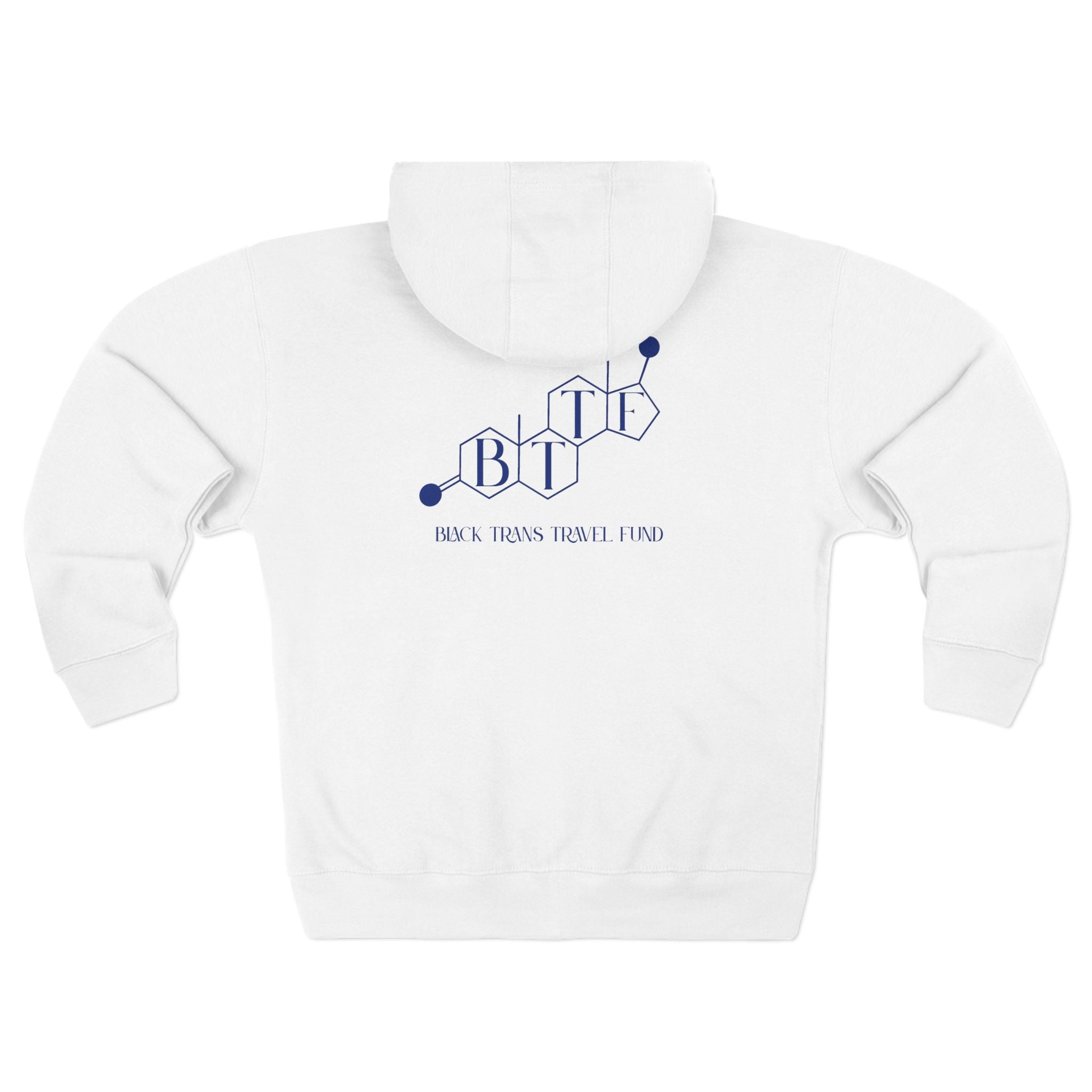 BTTF - Black Trans Travel Fund Unisex Zip-Up Hoodie