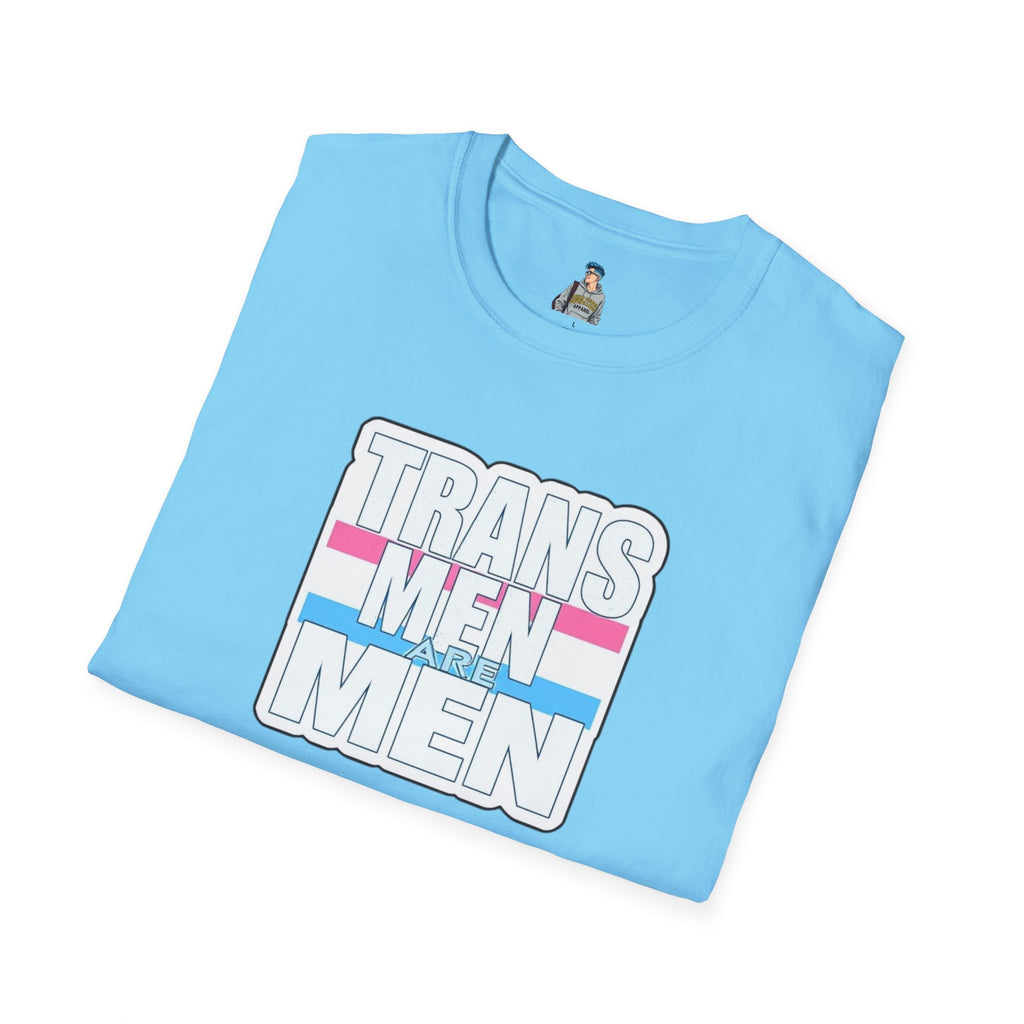 Unisex Softstyle T-Shirt - 'Trans Men Are Men' Statement Tee