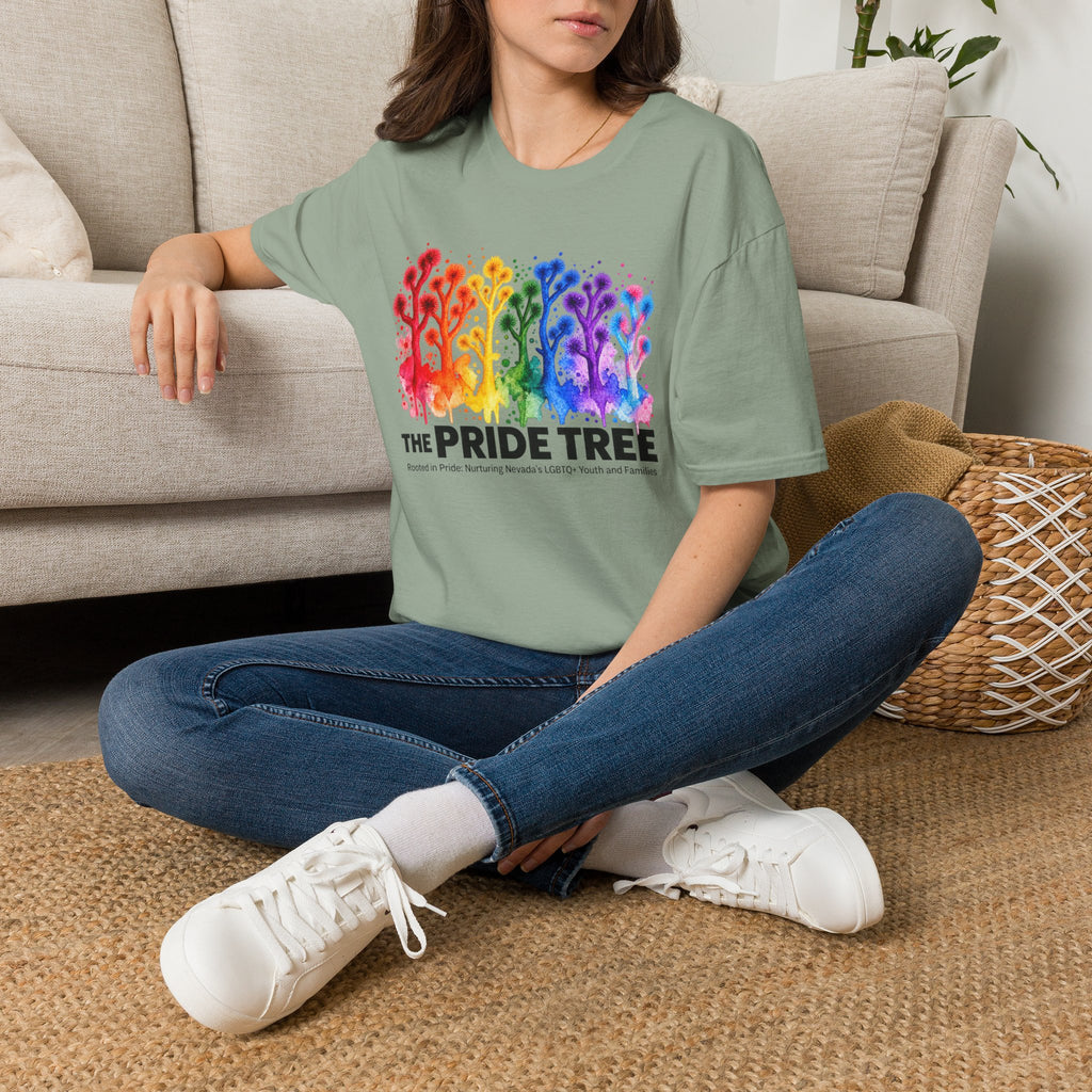Pride Tree Las Vegas T-Shirt - Black Text