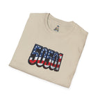 Patriotic Unisex T-Shirt - 50501 We The People Rise - American Flag Design