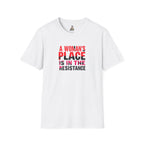 A Woman's Place Is in the Resistance Unisex Softstyle T-Shirt