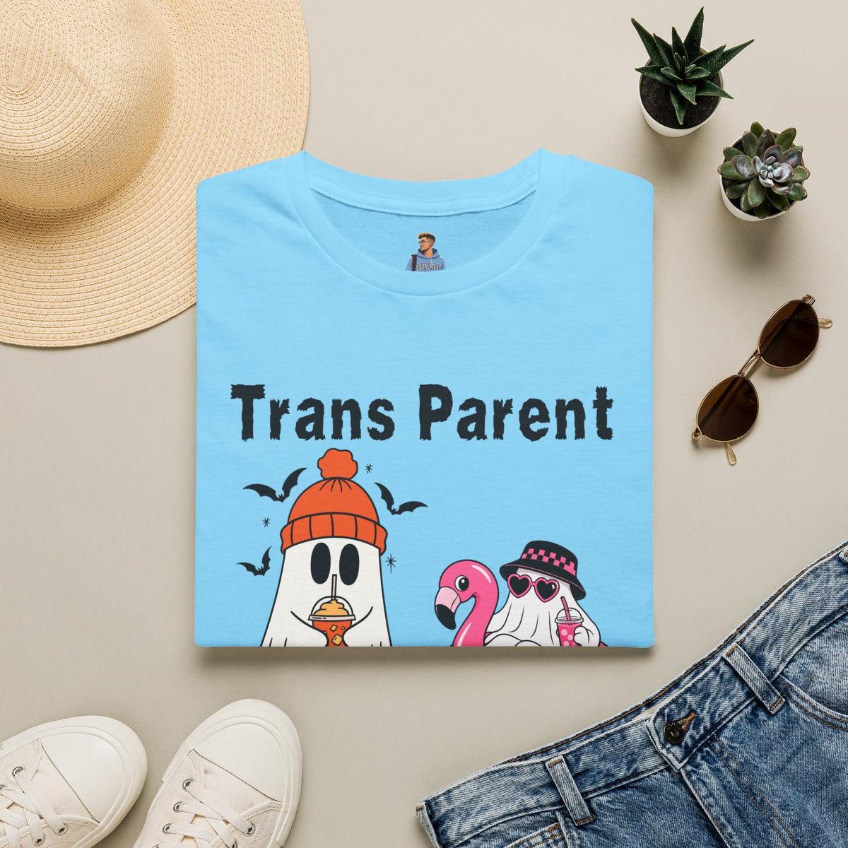 Trans Parent 6 Halloween Pride Tree Las Vegas T-Shirt