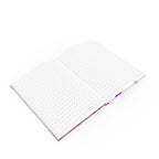 Colorful Heart Confetti Hard Backed Journal - Perfect for Gifts, Journaling, and Celebrations